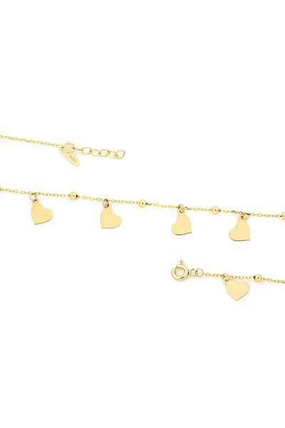 MOHI Fine Jewellery 14k yellow gold anklet