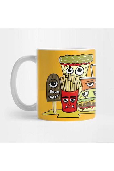 Pixxa Fast Food Love Mug