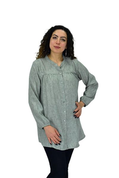 BAGLAN Women's Sleeve Elastic Blouse Bgl-St04645