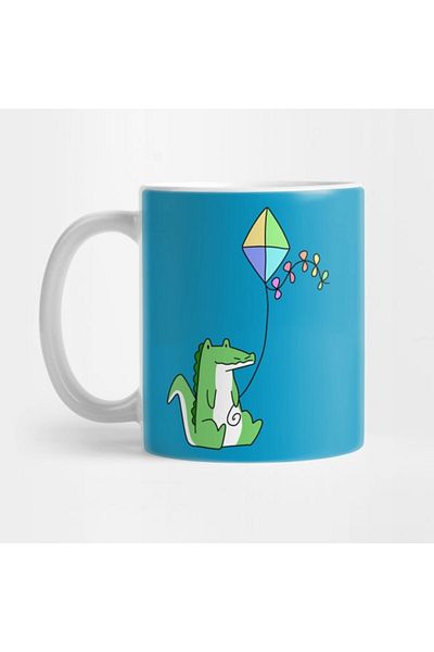 Pixxa Kite Alligator Mug