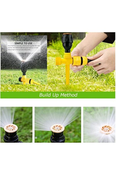 Duffa 360° Пристрій для поливу саду Система дощового поливу Полив полів, ферм...