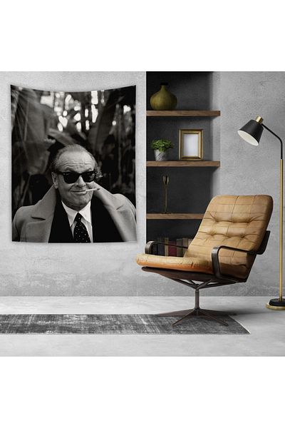 The Lucid Lab Husă de perete Jack Nicholson - 100 cm x 135 cm