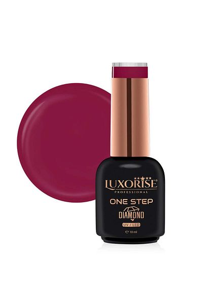 LUXORISE Oja semipermanentă One Step Diamond Wild Berry 10ml, LUXORISE