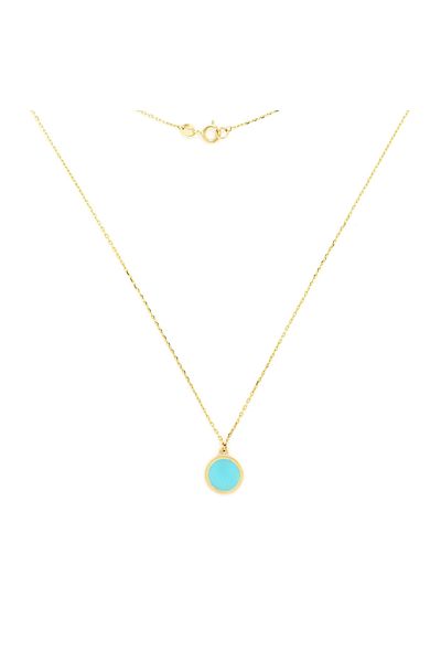 MOHI Fine Jewellery Lant din aur galben de 14k