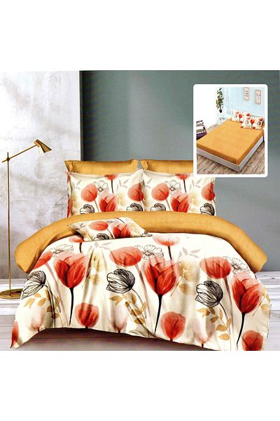 PATONE Finet bed linen, fitted sheet 180x200cm, 6 pieces, double bed, Pucioasa, RAH160-138