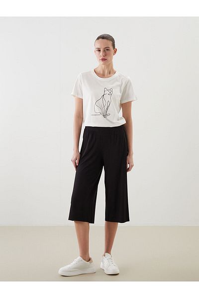 LC Waikiki Capri de damă cu talie elastică