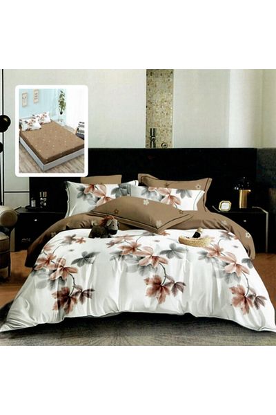 PATONE Finet bed linen, fitted sheet 180x200cm, 6 pieces, double bed, Pucioasa, RAH160-239