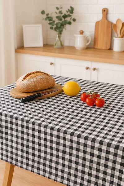 Mira Home Zefira 170X170 cm Balcony, Picnic, Kitchen Tablecloth & Floor Table Cloth