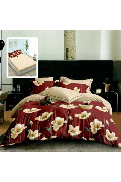 PATONE Finet bed linen, fitted sheet 180x200cm, 6 pieces, double bed, Pucioasa, RAH160-236