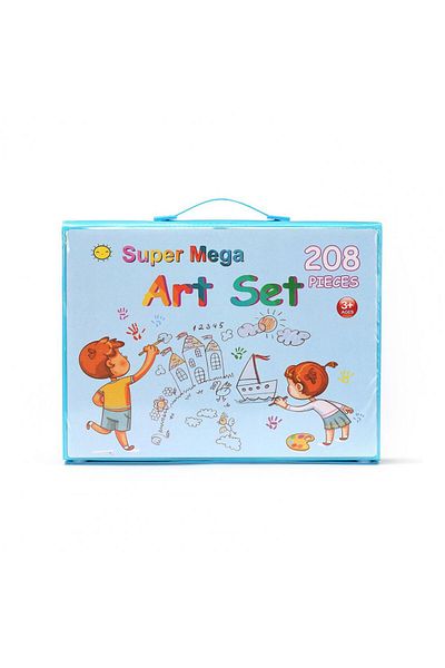 WePro Store Complete Painting and Drawing Set, 208 Pieces: Markers, Colored Pencils