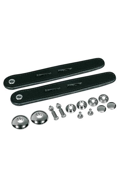 Boston BLS135, set of 2 accordion bellows straps, 13.5 cm, with the necessary screws