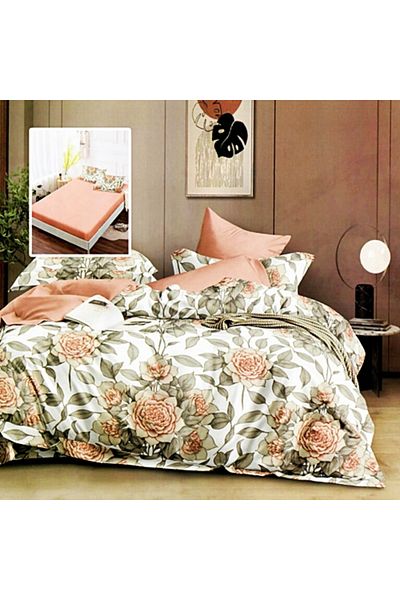 PATONE Finet bed linen, fitted sheet 160x200cm, 6 pieces, double bed, Pucioasa, RAH160-226