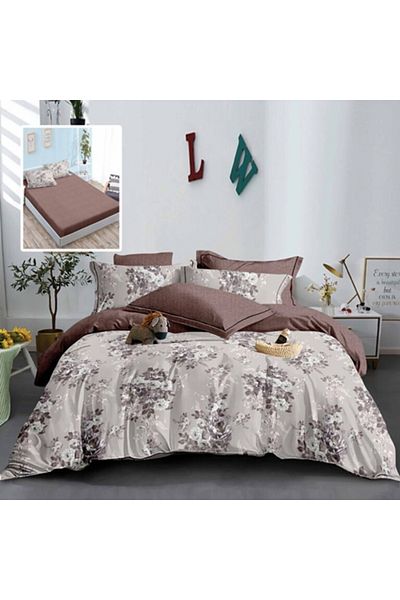 PATONE Finet bed linen, fitted sheet 160x200cm, 6 pieces, double bed, Pucioasa, RAH160-249