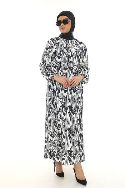Butik Women's plus size print dress