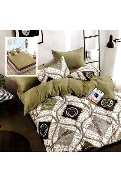 PATONE Finet bed linen, fitted sheet 180x200cm, 6 pieces, double bed, Pucioasa, RAH160-136