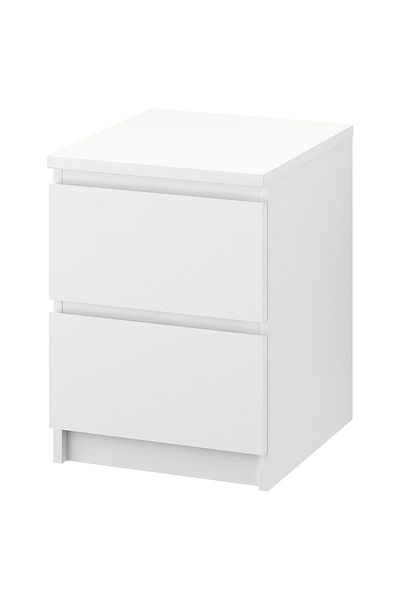 IKEA Chest of 2 drawers, white, 40x55 cm