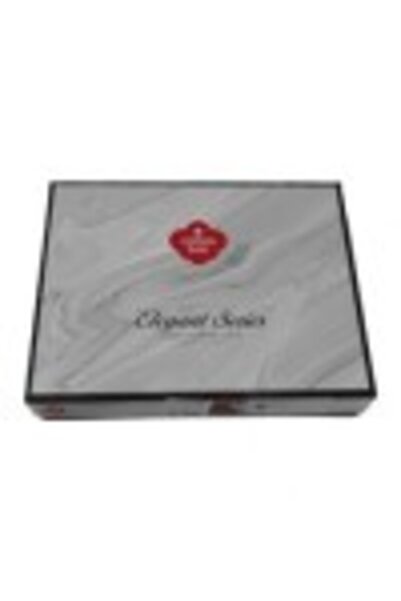 Cotton Box Lenjerie de pat premium satin de lux, Cotton Box, Stripe - Anthracit