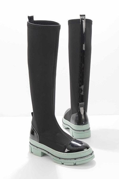 Bambi Γυναικείες Μπότες Black Water Green K03643173517