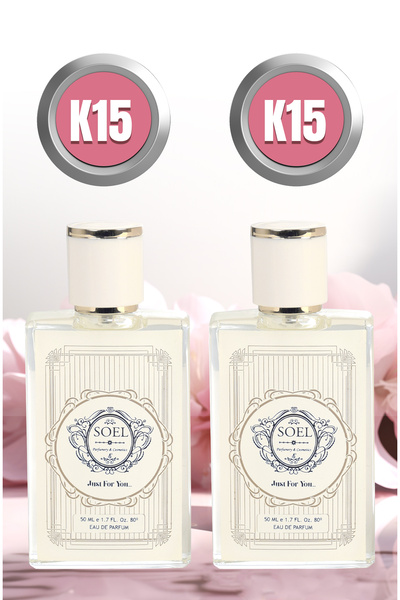 Soel Parfüm K15 Kadın Parfüm 50 ML EDP (2 ADET)