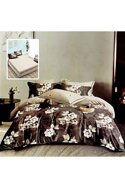 PATONE Finet bed linen, fitted sheet 160x200cm, 6 pieces, double bed, Pucioasa, RAH160-211