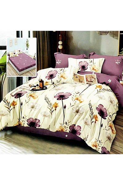 PATONE Finet bed linen, fitted sheet 180x200cm, 6 pieces, double bed, Pucioasa, RAH160-224