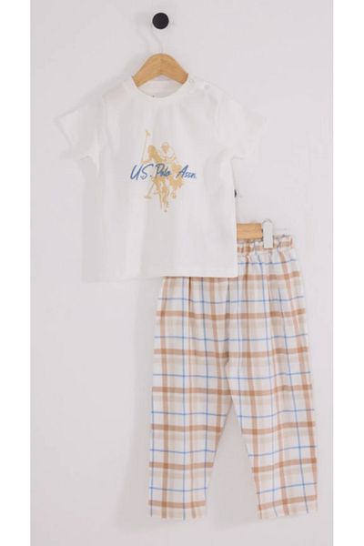 Vicco U.S. Polo Assn. Usb2349 White Boy's Double Set