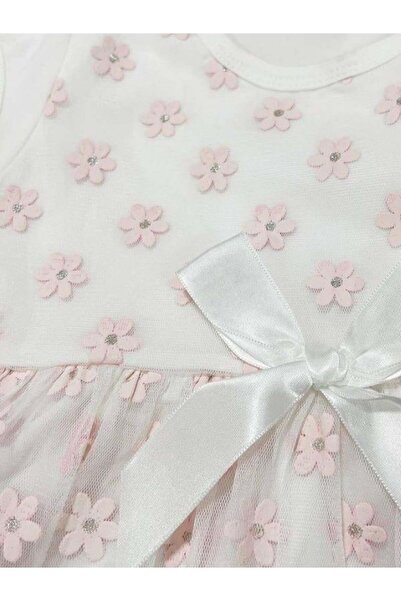 Zekids Κοριτσίστικο βαμβακερό φόρεμα με φλοράλ σχέδιο