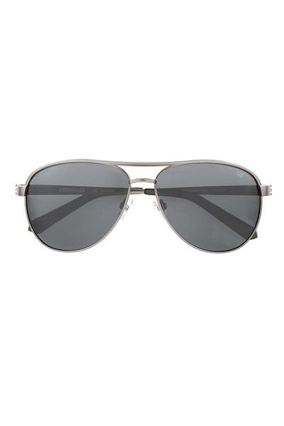 Caterpillar Polarized Sunglass CTS-ARMATURE-005P Aviator Matt Metallic Color