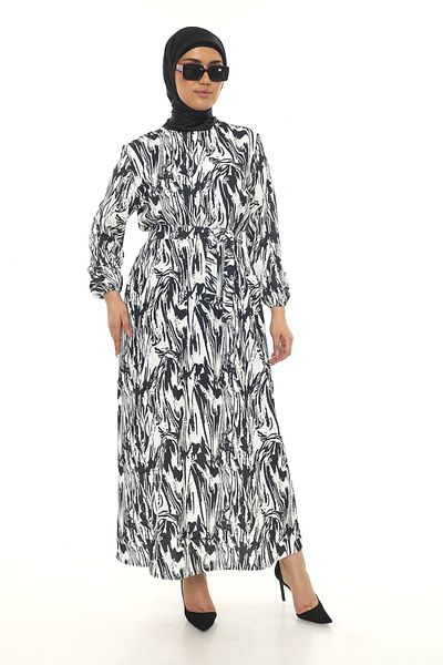 Butik Women's plus size print dress