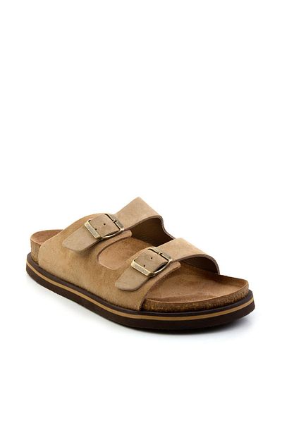 Bambi Ανδρικές παντόφλες Sand Leather E04801198002