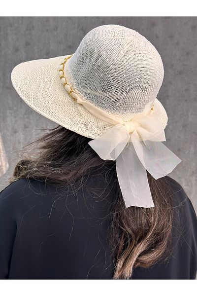 AYSBUTK Straw Hat with Fiyanklu