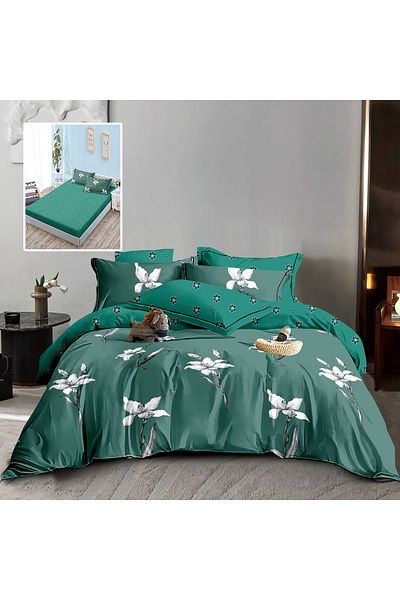PATONE Finet bed linen, fitted sheet 180x200cm, 6 pieces, double bed, Pucioasa, RAH160-153
