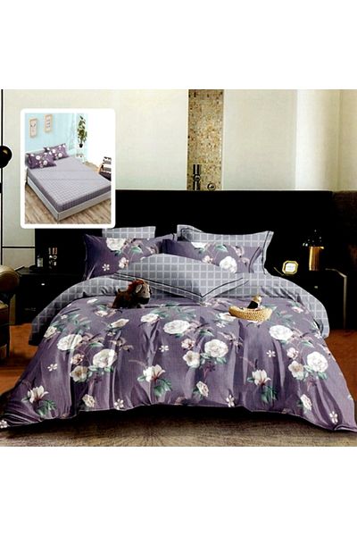 PATONE Finet bed linen, fitted sheet 160x200cm, 6 pieces, double bed, Pucioasa, RAH160-182