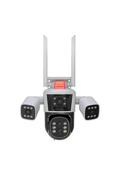 Genel Markalar Avenir RMZ-TECH 3 KAMERALI 12mp (3X4MP) 10X ZOOM PTZ WİFİ KAME...