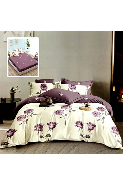 PATONE Finet bed linen, fitted sheet 180x200cm, 6 pieces, double bed, Pucioasa, RAH160-184
