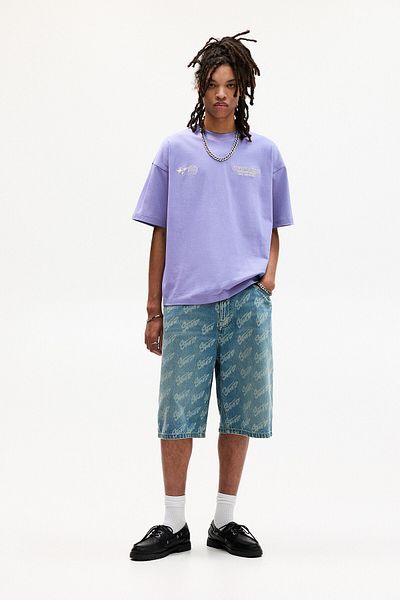 Pull & Bear Purple STWD T-shirt