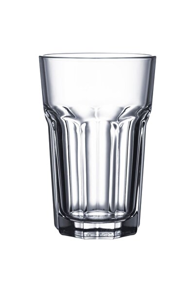 IKEA QUİCK 4 Adet Bardak Büyük Boy Kalın Cam 14 cm 35 cl