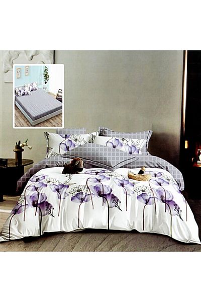 PATONE Finet bed linen, fitted sheet 180x200cm, 6 pieces, double bed, Pucioasa, RAH160-212