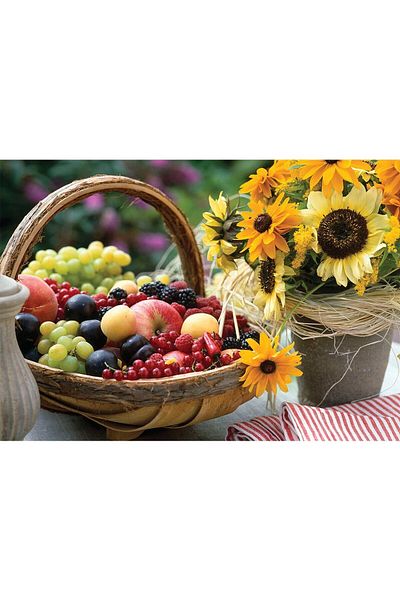 Ks Puzzle 11227 Puzzle 1000/Fruit and Sunxflower Puzzle 1000 Pieces