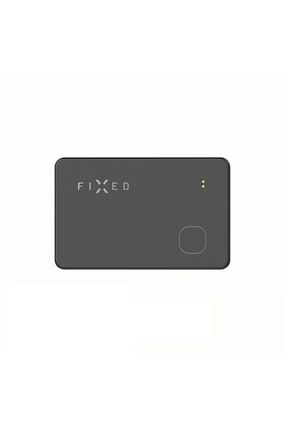FIXED Card pentru Apple Find My, Fixed, Incarcare Wireless, Negru