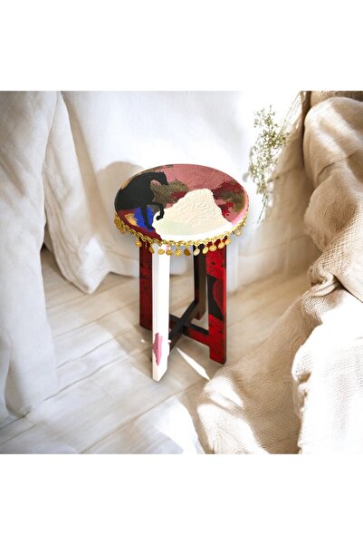 Home el yapımı otantik dekoratif sehpa