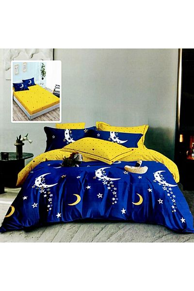 PATONE Finet bed linen, fitted sheet 160x200cm, 6 pieces, double bed, Pucioasa, RAH160-213