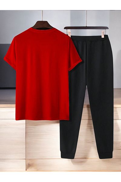 uyguntarz Unisex Dr: Ayi Design Printed Tshirt Tracksuit Set