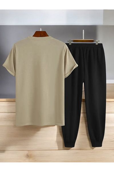 uyguntarz Unisex Dr: Σετ αθλητική φόρμα με εμπριμέ μπλουζάκι AYI Design