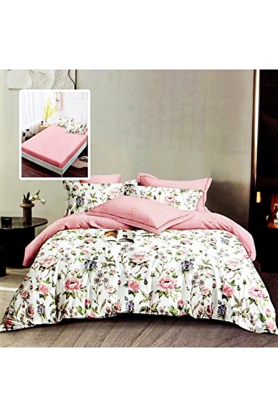 PATONE Finet bed linen, fitted sheet 180x200cm, 6 pieces, double bed, Pucioas...