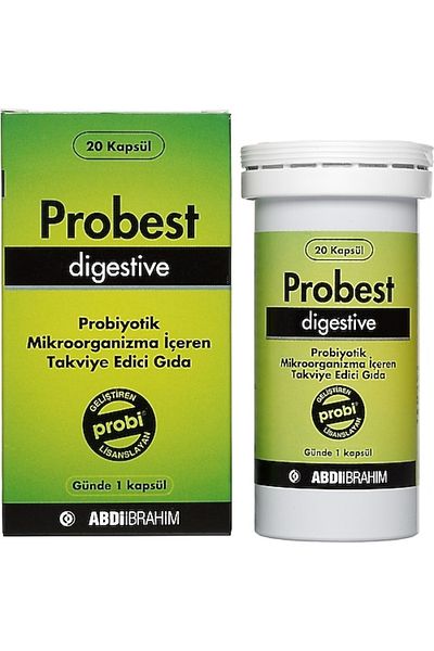 Probest البروبيوتيك الهضمي 20 كبسولة - (SKT: 10/2025)
