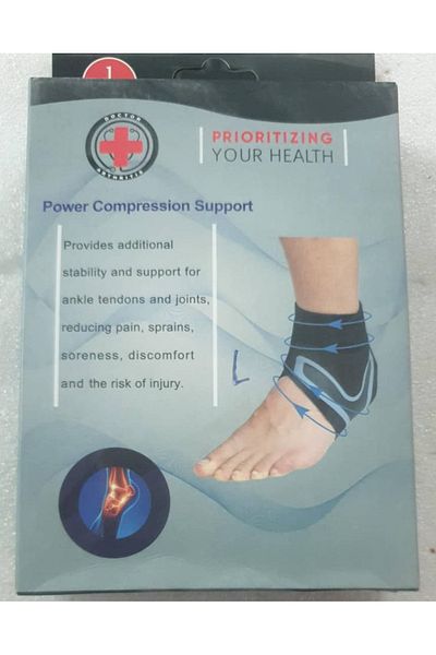 Generic 1 pc of adjustable ankle brace
