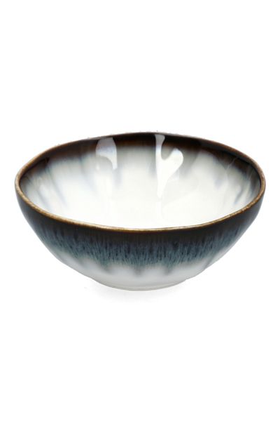 EasyLife Nuances Collection Porcelain Serving Bowl Blue and White 12cm