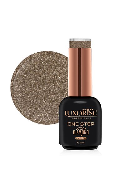 LUXORISE Oja semipermanentă One Step Diamond Champagne Party 10ml, LUXORISE