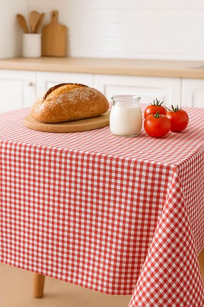 Mira Home Zefira 170X170 cm Balcony, Picnic, Kitchen Tablecloth & Floor Table Cloth